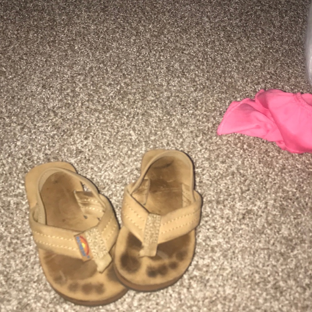 Rainbow sandals